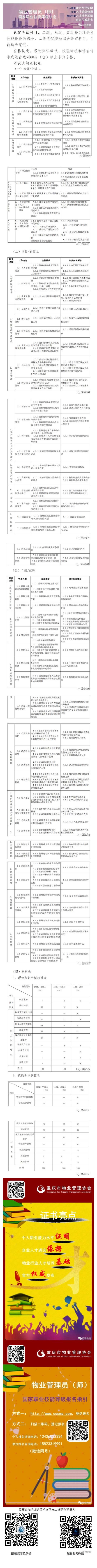 物业管理员（师）职业技能等级考试大纲及权重_壹伴长图1.jpg